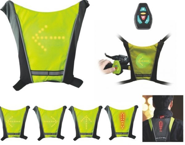 Chaleco seguridad conducción patinete eléctricos