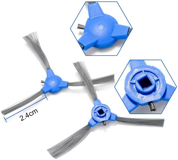 Cepillo Recambio Accesorios CD Recambios para Cecotec Conga 1090 Robot Aspirador