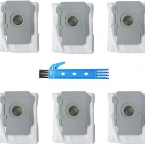 Kit de 6 Bolsas de eliminación de Suciedad de Repuesto para iRobot Roomba i7 (7150), i7 + / Plus (7550), s9 + (9550) Aspiradora Robot serie J