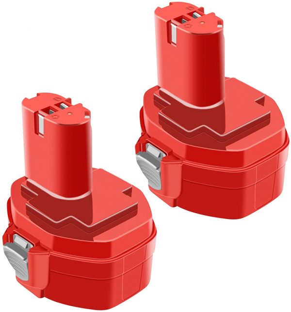 kit 2 Baterías compatible para taladro MAKITA 3500mah