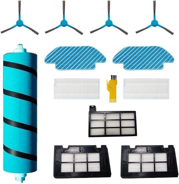 Kit de accesorios  Cecotec Conga 4690 Ultra 6090 Ultra 7090 IA 4090 4490 5090 5490 Piezas de repuesto para robot aspirador 12 paquetes de cepillo