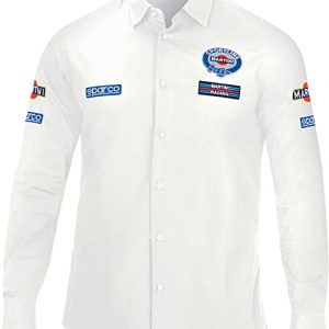 CAMISA MANGA LARGA SPORT SPARCO MARTINI RACING EN COLOR BLANCO  REF: 01277MRBI4XL