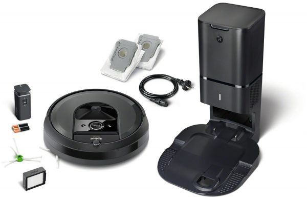 ROBOT ASPIRADOR ROOMBA I7 CON DEPOSITO VACIADO INTEGRADO RECICLADO