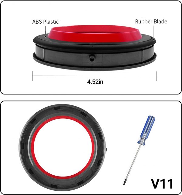 KIT JUNTAS SELLADO DEPOSITO SUCIEDAD DYSON  V11, V15,  SV14, SV15, SV15