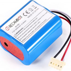 Batería compatible CD RECAMBIOS 7.2V 2200mAh NiMH para iRobot Braava 380 380T 390 390T Mint 5200 5200B 5200C 