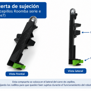 Compuerta para carro de cepillos (sujeción cepillos)  serie E5 E6 E7 I7 I5 I6 I3 I1 J7