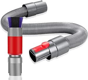 Cepillo compatible para Dyson V7 V8 V10 V11 V15 (polvo sin arañazos) con boquilla flexible para juntas Dyson  Cepillo de limpieza Manguera de extensión 