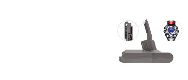 Batería Dyson ORIGINAL Dyson V8 SV10 SV11 TIPO D - Imagen 2