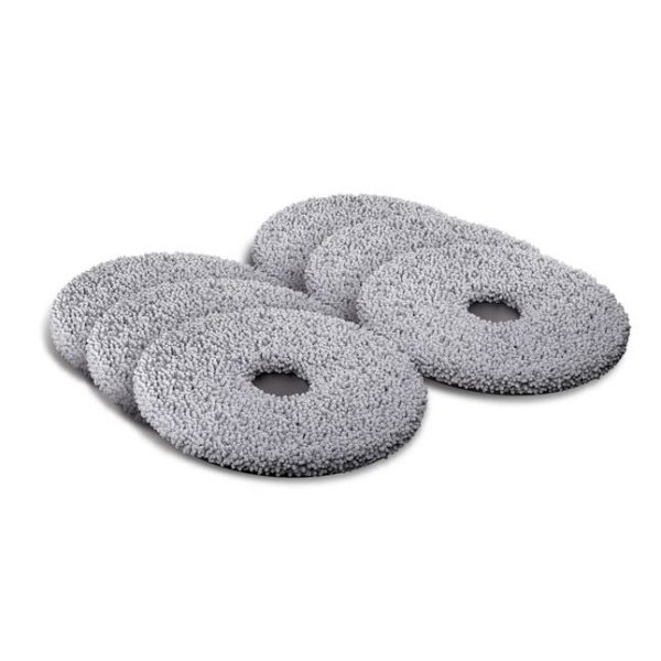 Almohadillas de Fregado para iRobot Plus 505 Combo + Base AutoWash / Plus 405 Combo – Pack 6 Unidades CD Recambios