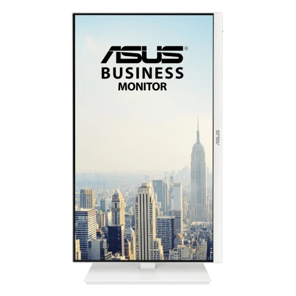 Asus Monitor 23.8" IPS LED FullHD 1080p 75Hz - Respuesta 5ms - Ajustable en Altura y Giratorio - Angulo de Vision 178° - 16:9 - Altavoces - HDMI, DPort - VESA 100x100mm - Color Blanco - Imagen 2