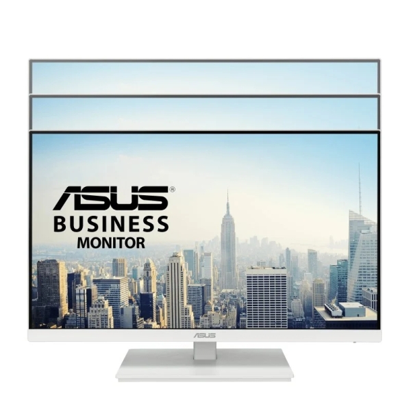 Asus Monitor 23.8" IPS LED FullHD 1080p 75Hz - Respuesta 5ms - Ajustable en Altura y Giratorio - Angulo de Vision 178° - 16:9 - Altavoces - HDMI, DPort - VESA 100x100mm - Color Blanco - Imagen 3