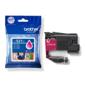 Cartucho de tinta original Brother LC521M Magenta