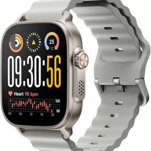 Realme Watch 5 Smartwatch AMOLED 1,97" – GPS – NFC – Llamadas Bluetooth – Autonomía hasta 16 días – IP68 – Plata