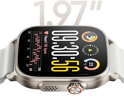 Realme Watch 5 Smartwatch AMOLED 1,97" – GPS – NFC – Llamadas Bluetooth – Autonomía hasta 16 días – IP68 – Plata - Imagen 3