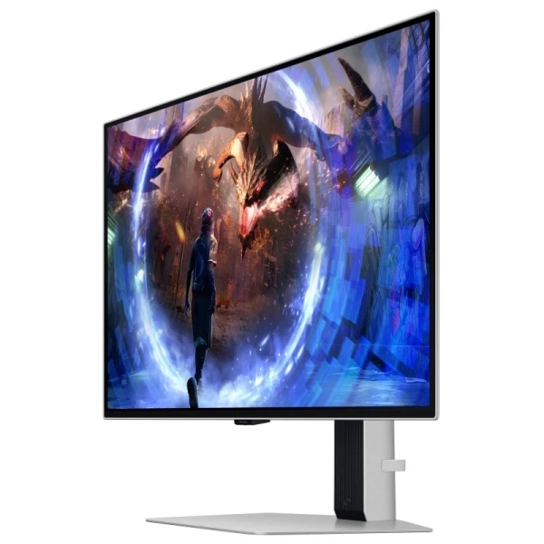 Samsung Odyssey G6 Monitor Gaming 27" OLED QHD 360Hz FreeSync Premium Pro HDR - Respuesta 0.3ms - Regulable en Altura, Giratorio e Inclinable - HDMI, DisplayPort, USB3.2 y Audio - VESA 100x100mm - Color Gris - Imagen 2