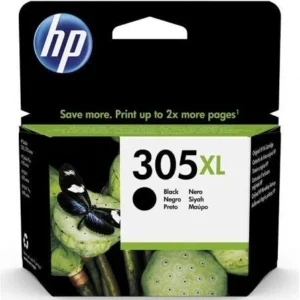 Cartucho de tinta Original HP 305XL de alta capacidad negro