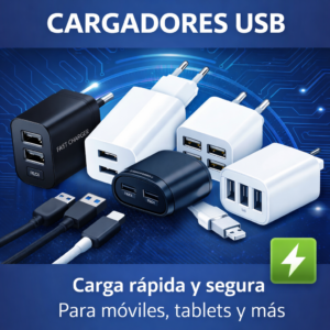 Cargadores usb