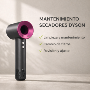 Servicio de puesta a punto para secadores Dyson