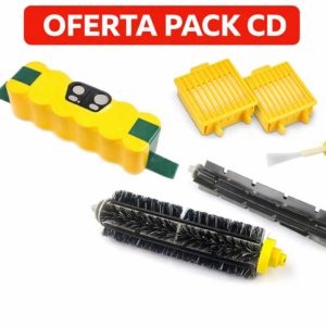 OFERTA PACK CD RECAMBIOS BATERIA, KIT FILTROS, Y KIT CEPILLOS SERIE 700 MAS CEPILLO LATERAL 3 PUNTAS