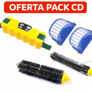 OFERTA PACK CD RECAMBIOS BATERIA, MAS KIT CEPILLOS MAS FILTROS SERIE 600