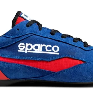Zapatillas Sparco S-Drive azul rojo casual cómodas transpirables estilo racing