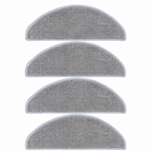 Pack 4 Mopas de Microfibra Compatible iRobot Roomba Combo Essential