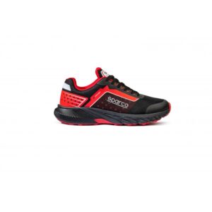 Zapatillas Laborales Sparco S-Park Sepang Negras/Rojas