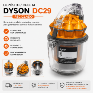 Depósito / Cubeta Dyson DC29 Reciclado