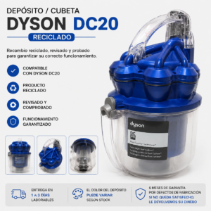 Depósito / Cubeta Dyson DC20 Reciclado