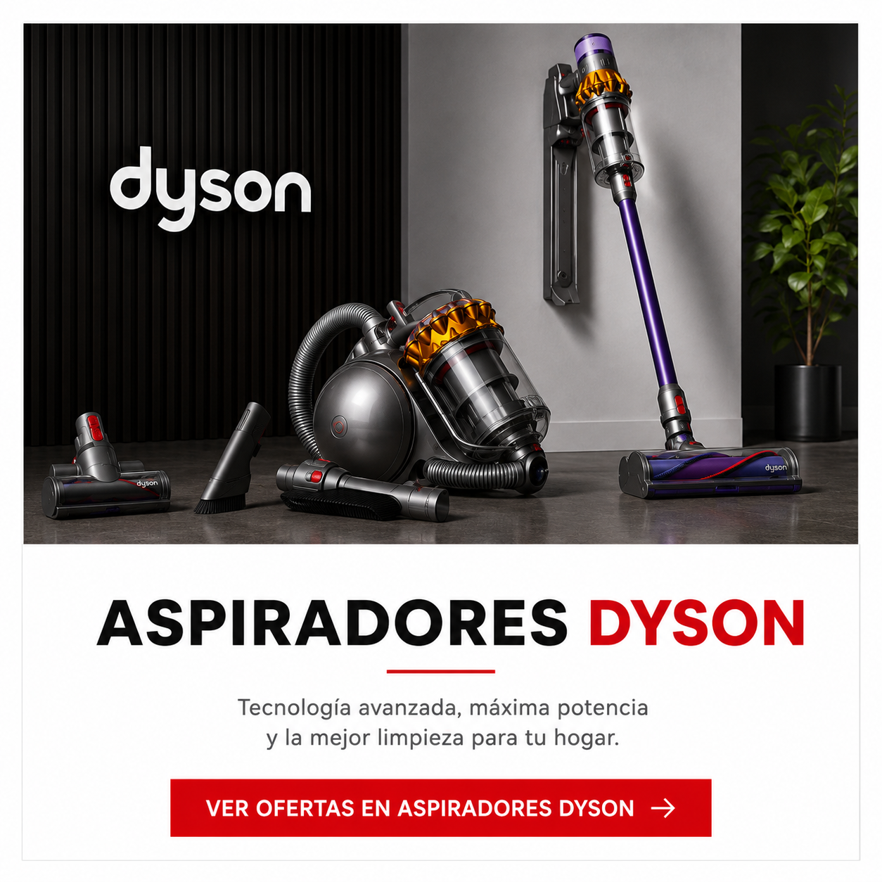 Ofertas aspiradores Dyson
