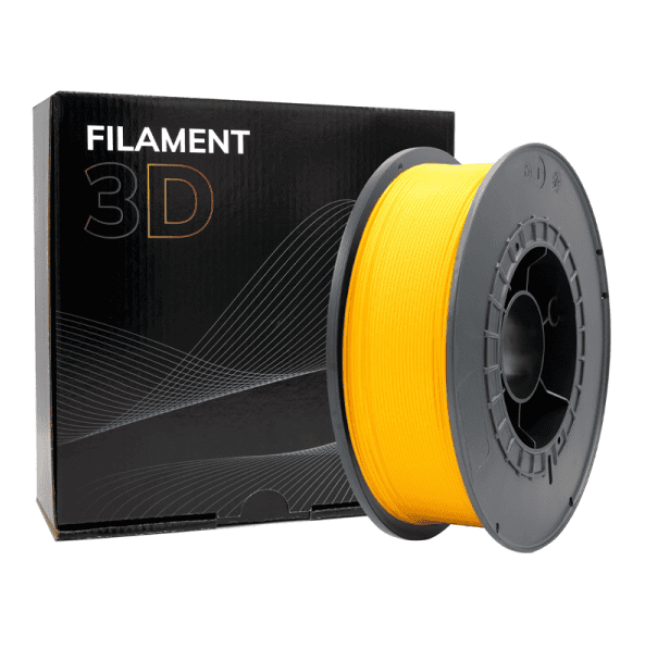 Filamento PLA 1,75 mm 1 kg Amarillo Mate