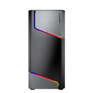 Caja gaming Cougar MX360 RGB negra ARGB con cristal templado