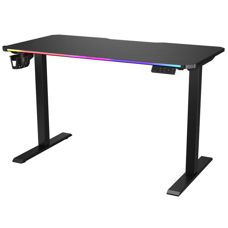 Cougar E-Ares 120 Mesa Gaming Eléctrica RGB 120x60 cm Negra - Imagen 3