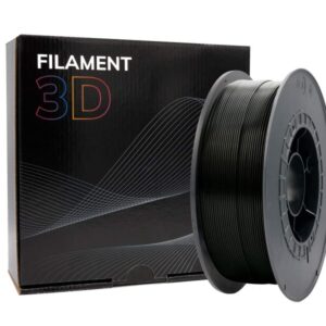 Filamento ASA negro 1,75 mm 1 kg para impresión 3D