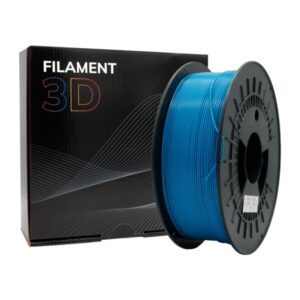 Filamento PETG azul 1,75 mm 1 kg para impresión 3D