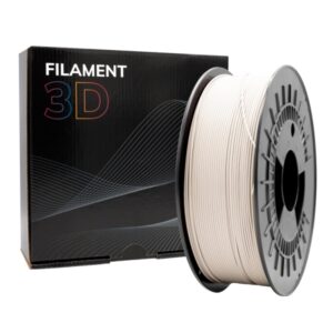 Filamento PETG blanco 1,75 mm 1 kg para impresión 3D