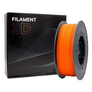 Filamento PLA naranja 1,75 mm 1 kg para impresión 3D