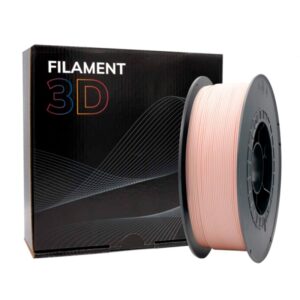 Filamento PLA rosa pastel 1,75 mm 1 kg para impresión 3D