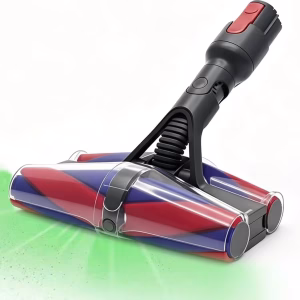 Cepillo FluffyCones con doble LED verde compatible con Dyson V11 y V15 – CD Recambios