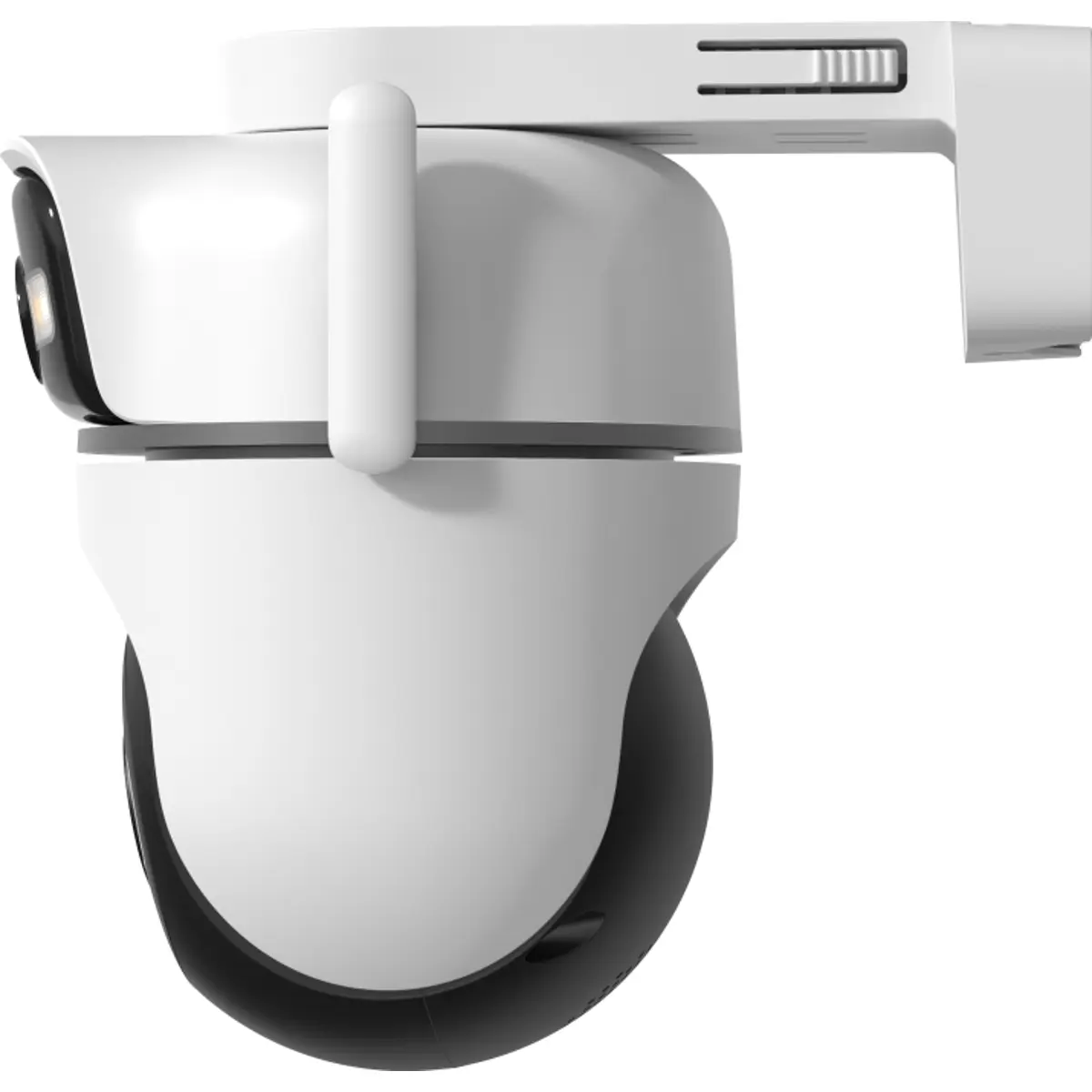 Vista lateral y soporte de la cámara TP-Link Tapo TC47