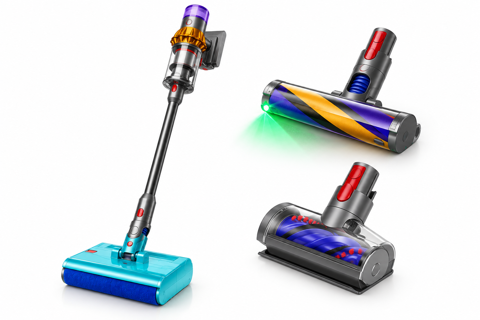 Dyson V15s Detect Submarine – Exposición – 1 año de garantía - Imagen 4