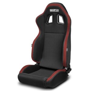 Asiento Deportivo Sparco R100 Reclinable – Compatible con Arnés de 4 Puntos